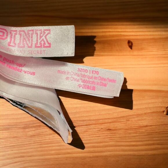 Victoria's Secret Pink Dream Angels & Date Push Up Wired Bras Size 32DD - Picture 13 of 13